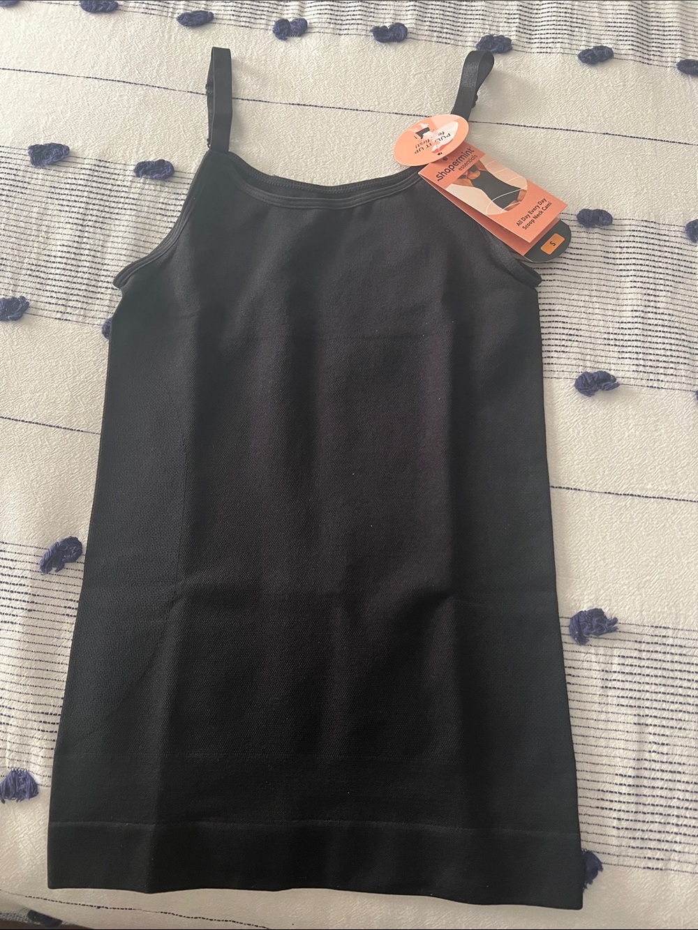 Black Seamless Tank Dress